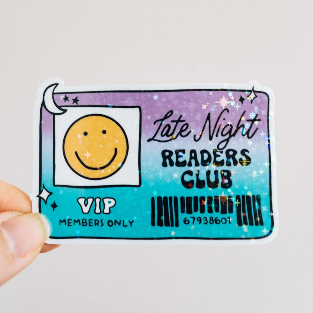Sticker - Late Night Readers Club