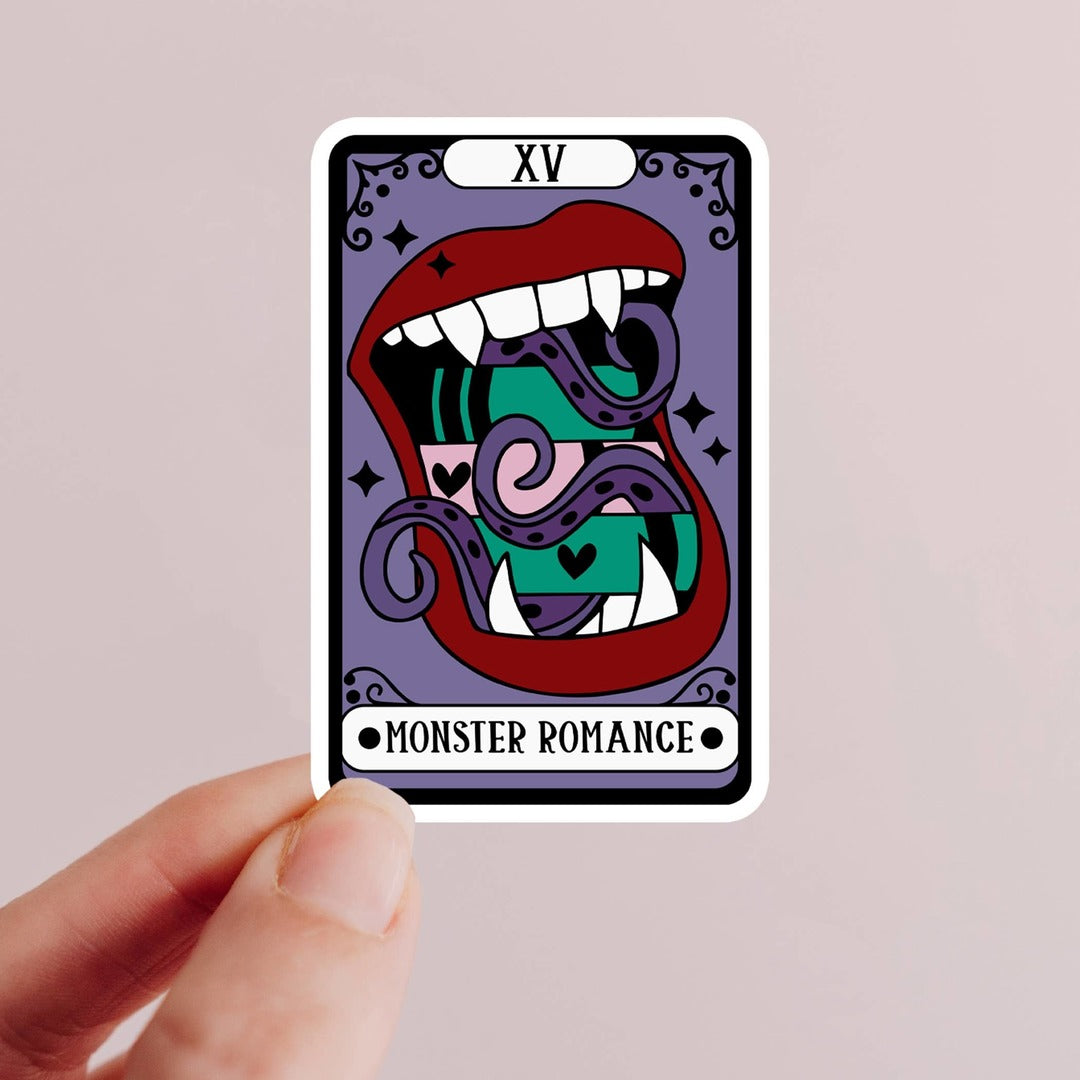 Sticker - Monster Romance Tarot Card