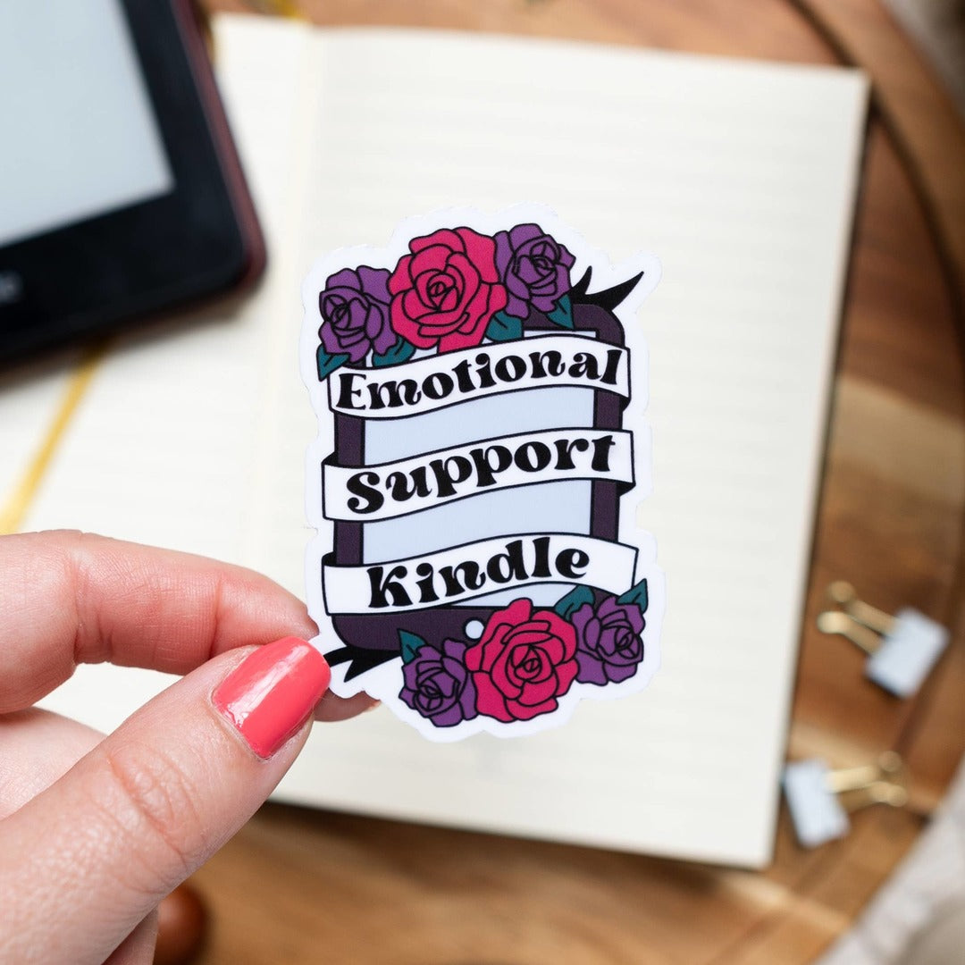 Sticker - Emotional Support Kindle