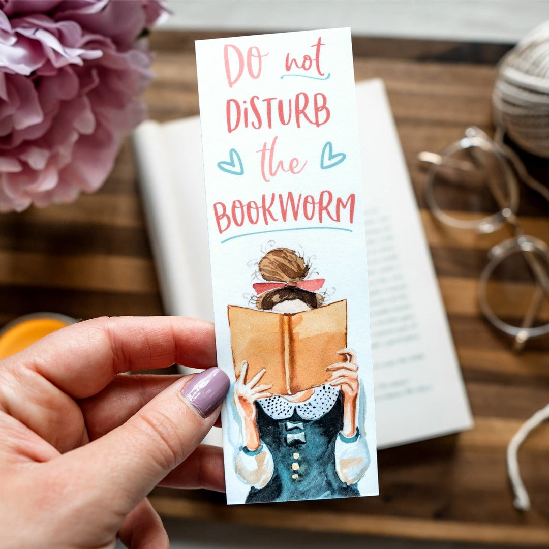 Bookmark - Do Not Disturb the Bookworm