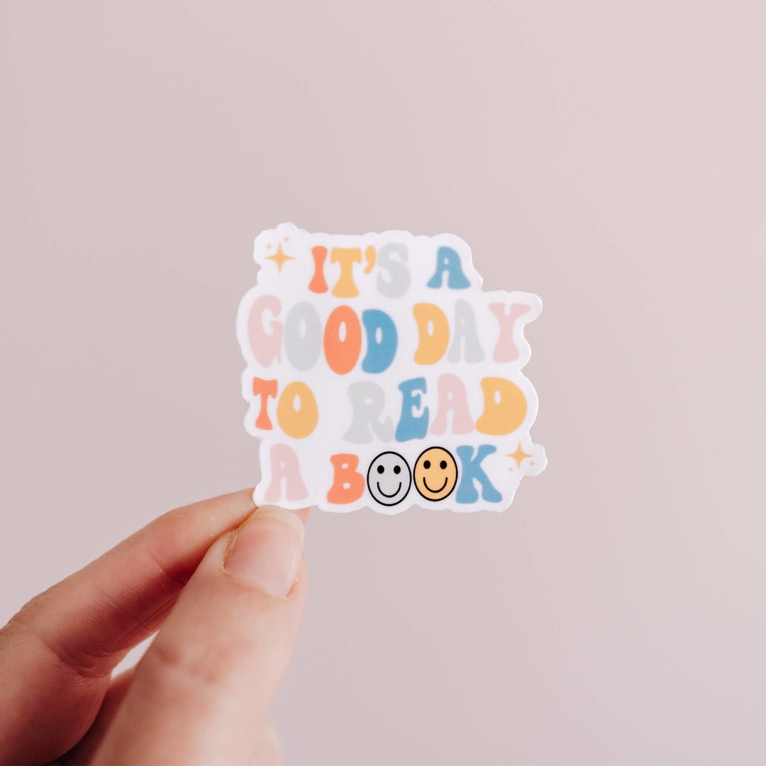 Sticker - It's a Good Day to Read a Book