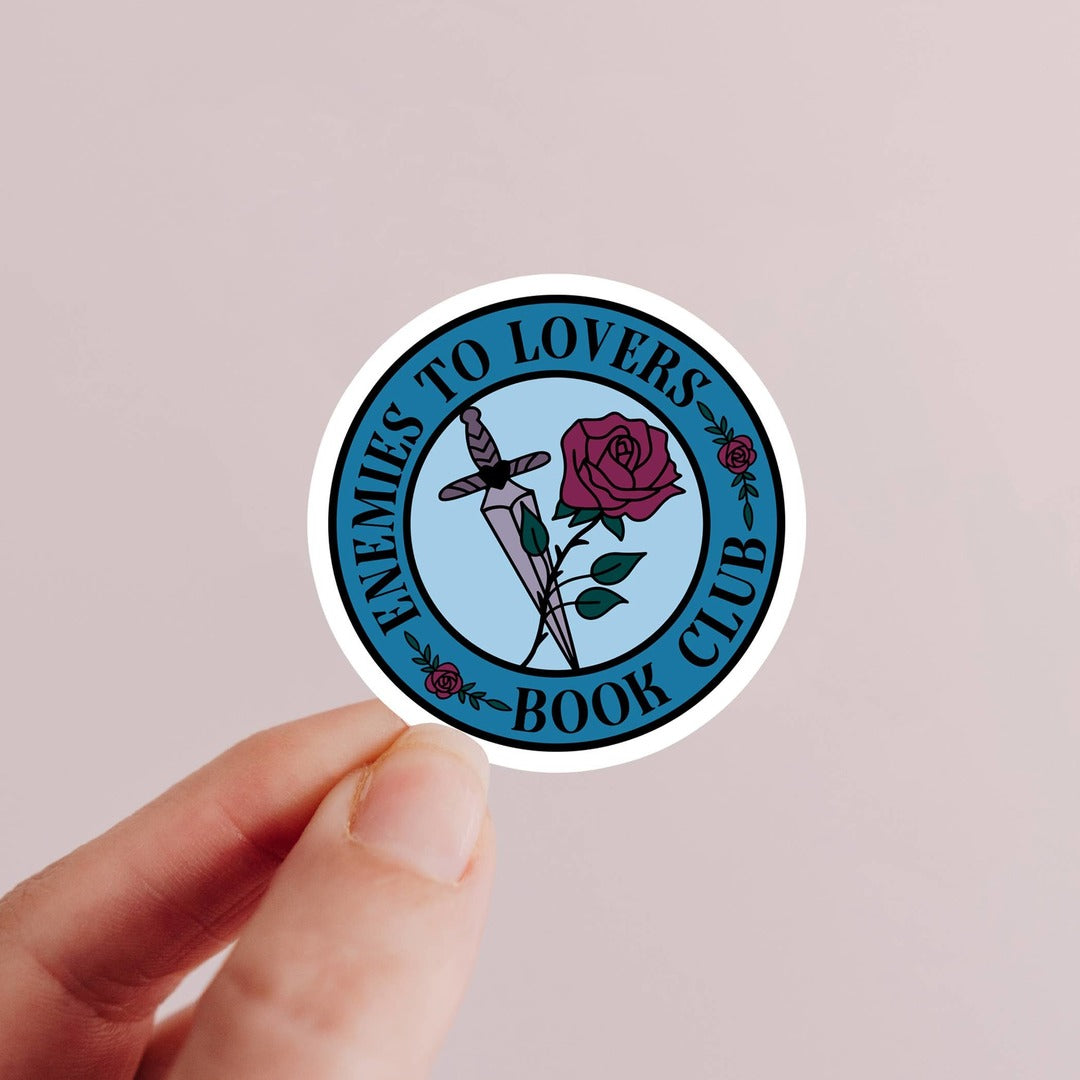 Sticker - Enemies to Lovers Book Club