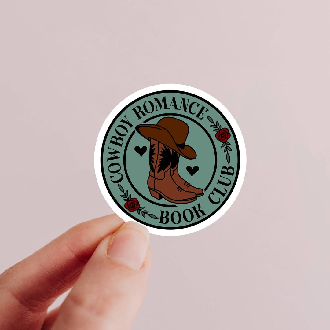 Sticker - Cowboy Romance Book Club