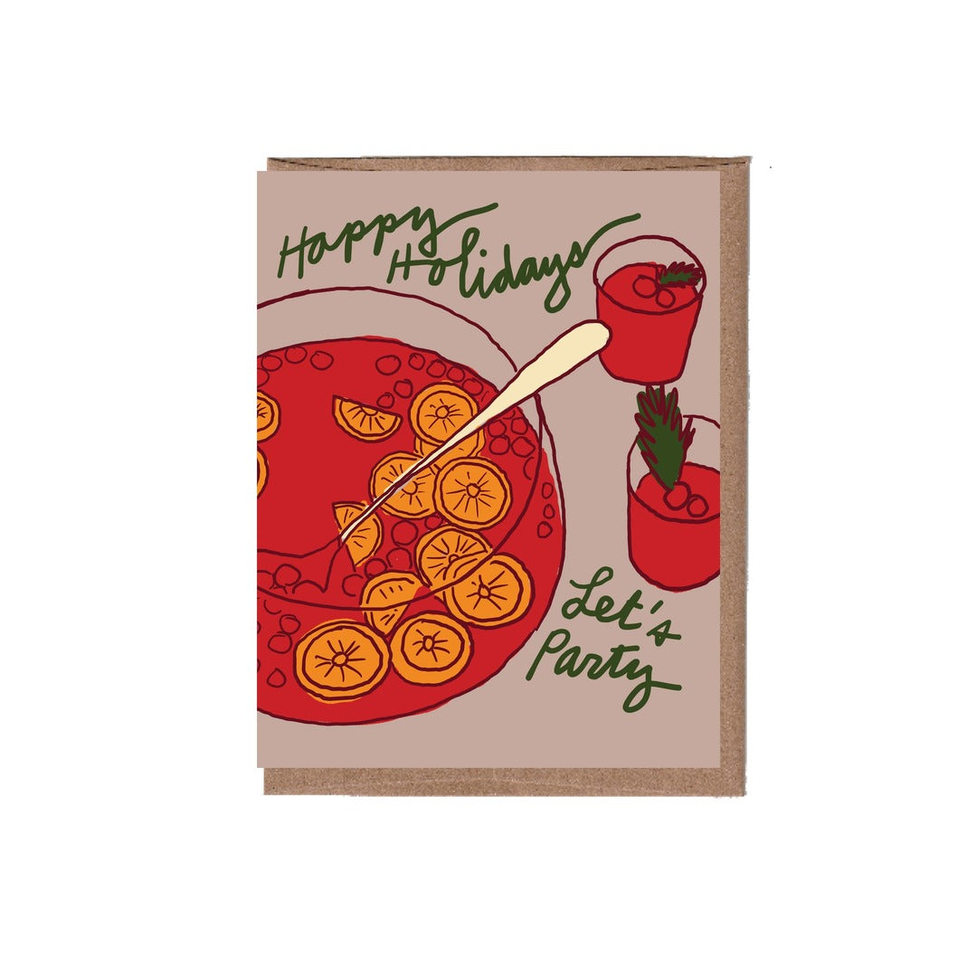 Greeting Card - Scratch & Sniff Punch Christmas