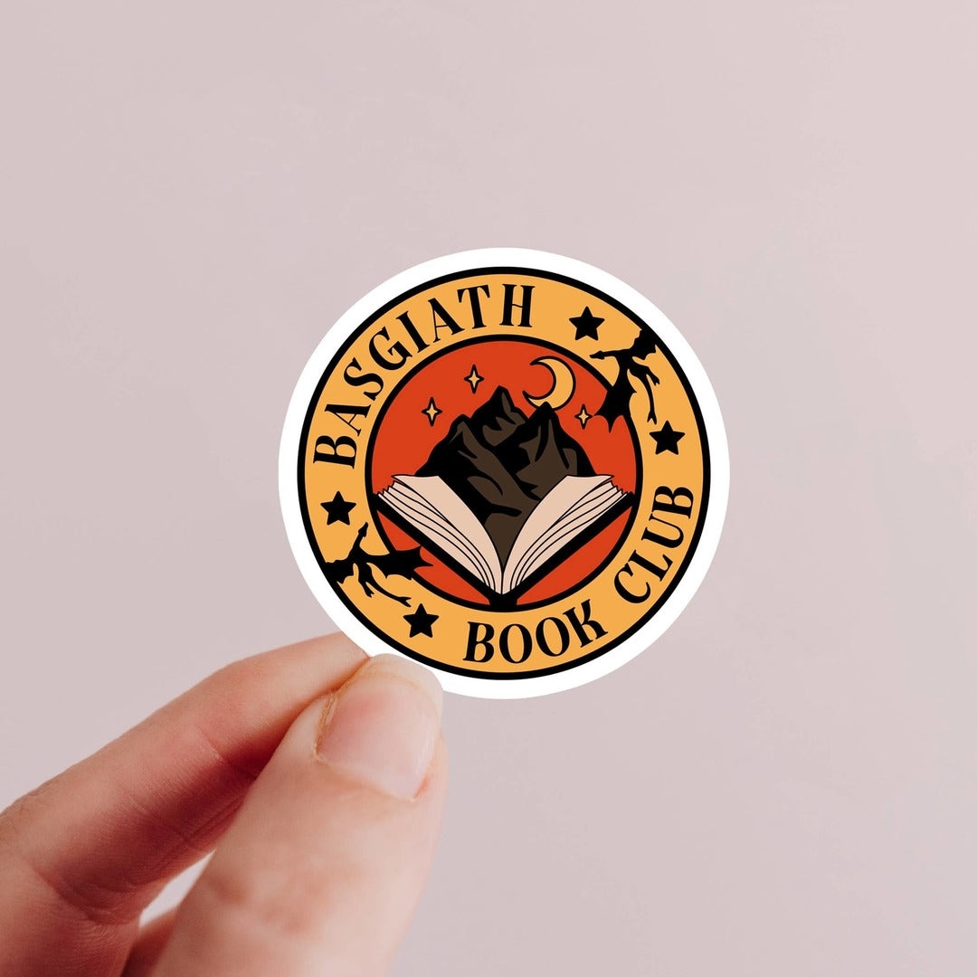 Sticker - Basgiath Book Club - Fourth Wing Inspired