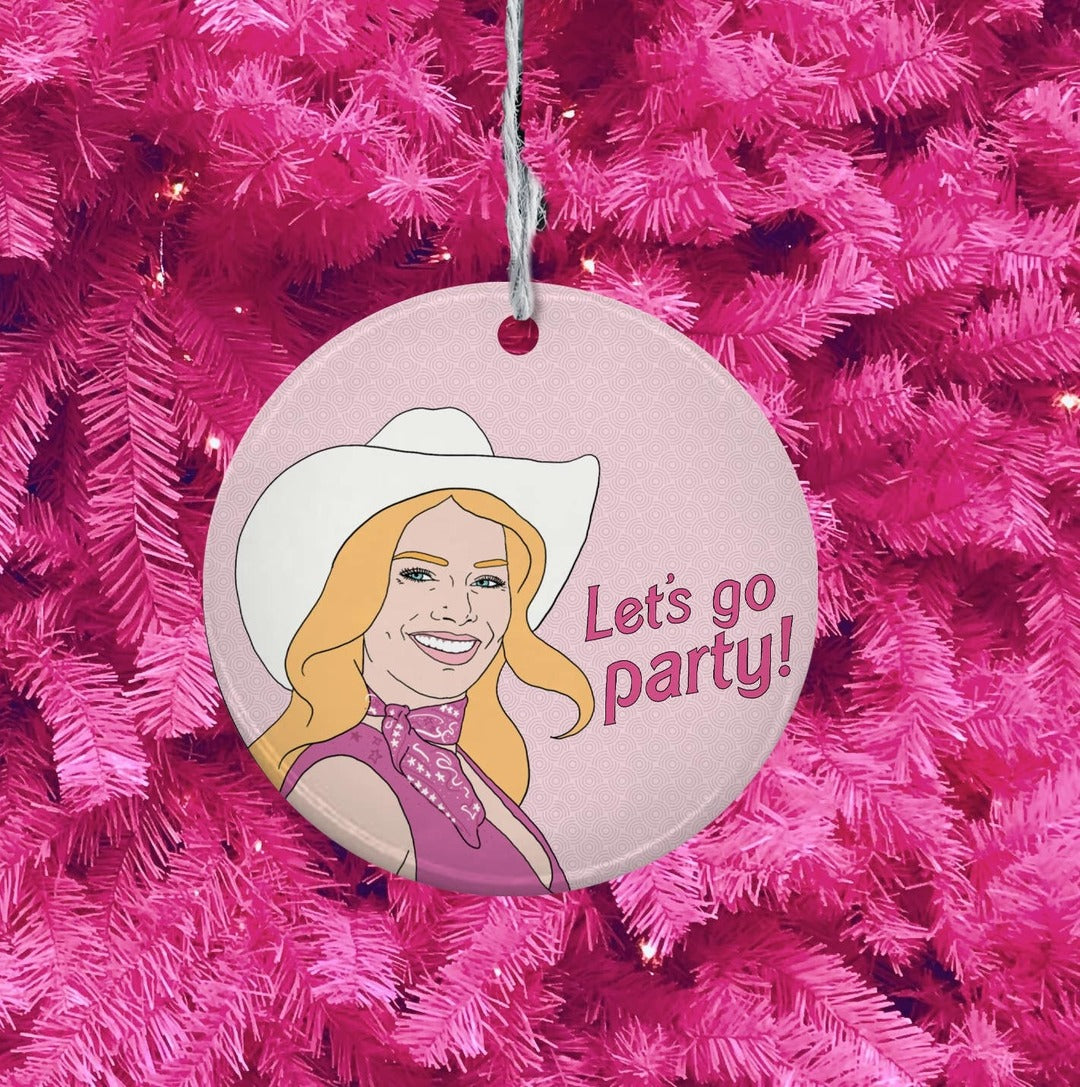 Ornament - Barbie Let's Go Party