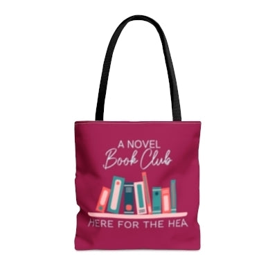 Tote Bag - A Novel Book Club (Here for the HEA)