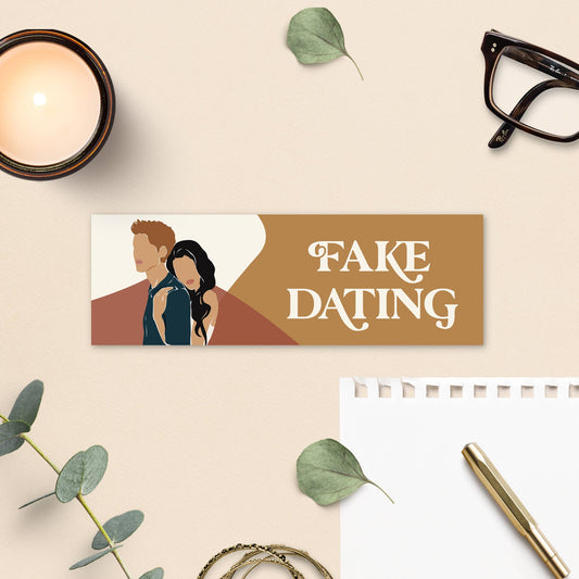 Bookmark - Romance Trope - Fake Dating