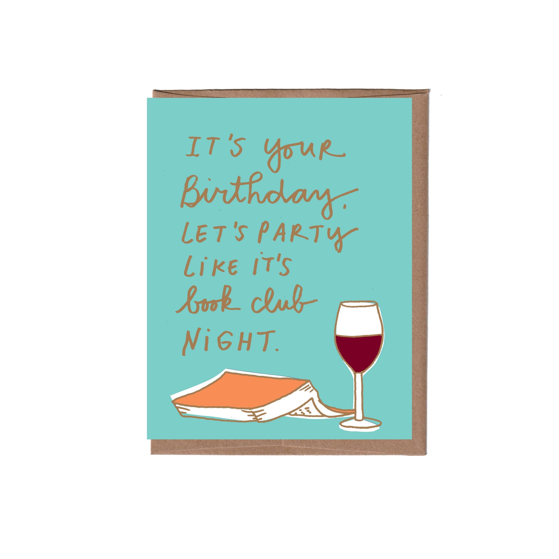 Greeting Card - Scratch & Sniff Book Club Birthday
