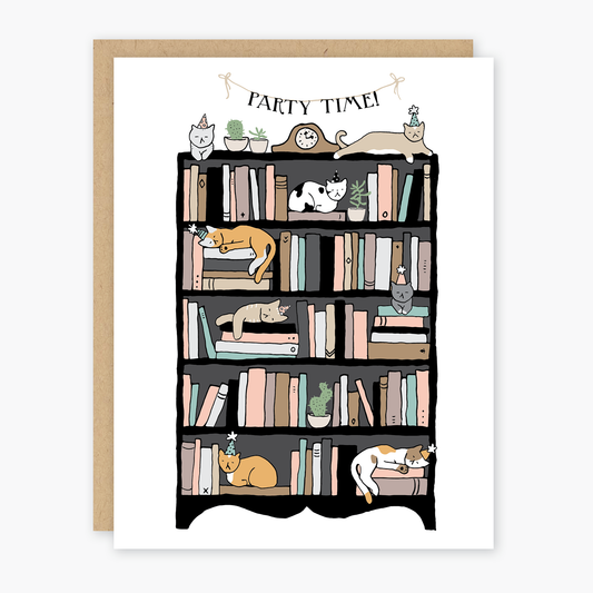 Greeting Card - Party Cats Birthday