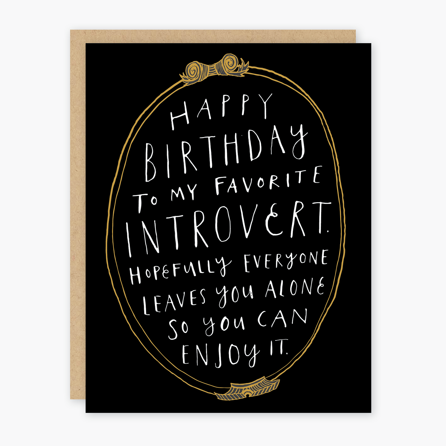 Greeting Card - Introvert Birthday