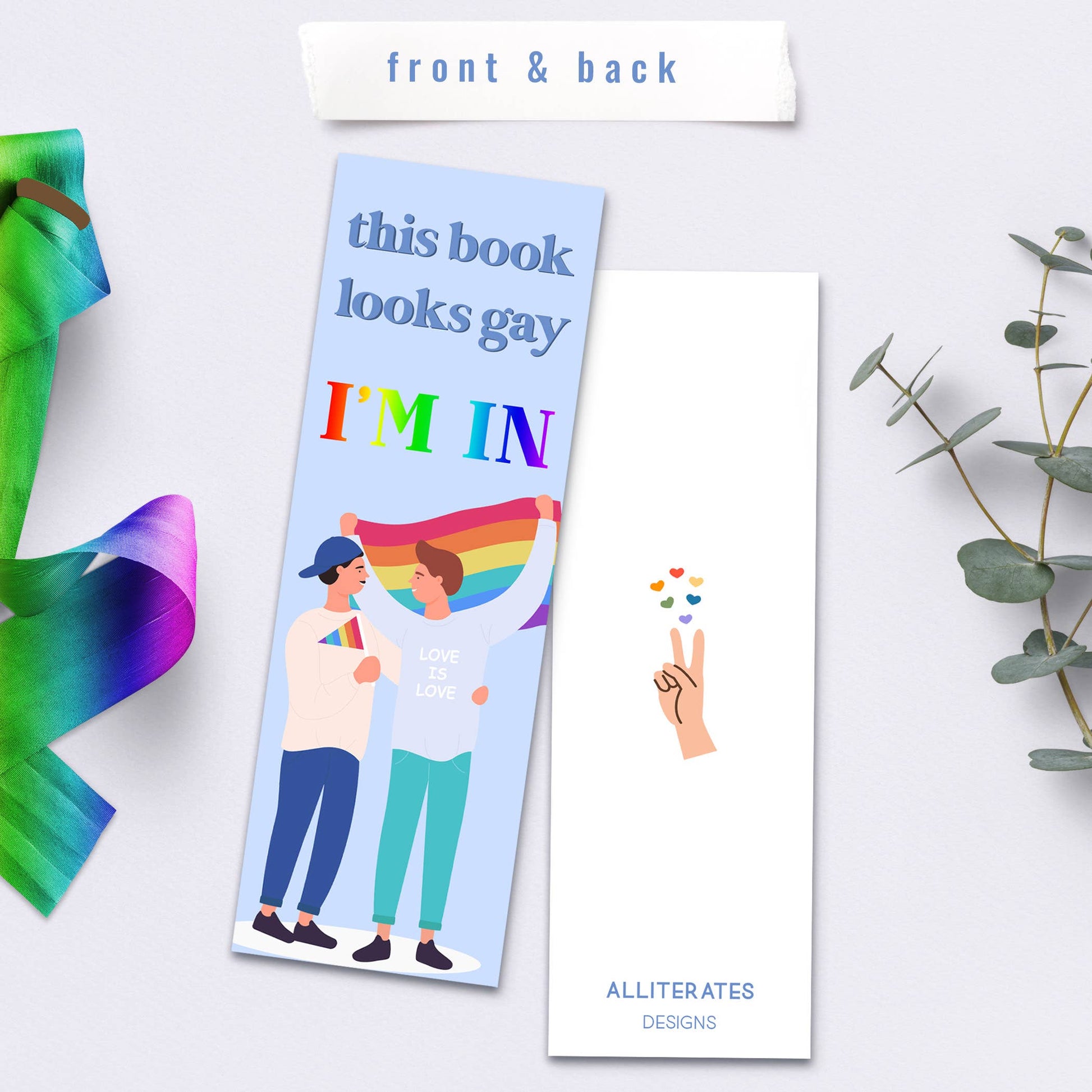 Bookmark - This Book Looks Gay I'm In (M/M)