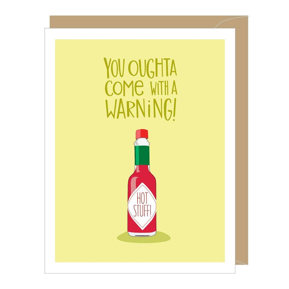Greeting Card - Hot Sauce Anniversary